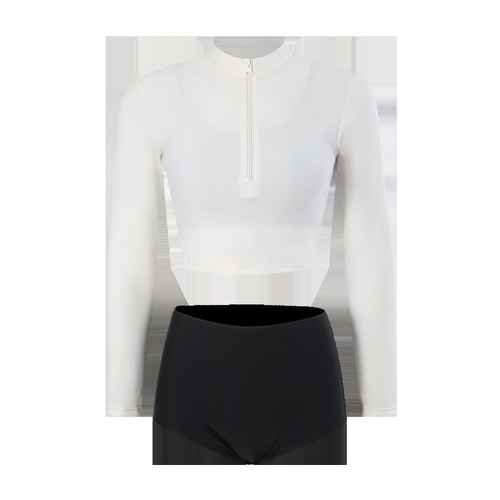 Japanese and Korean new swimsuit women's three-piece sexy suspenders high-waisted pants split swimsuit spa swimsuit