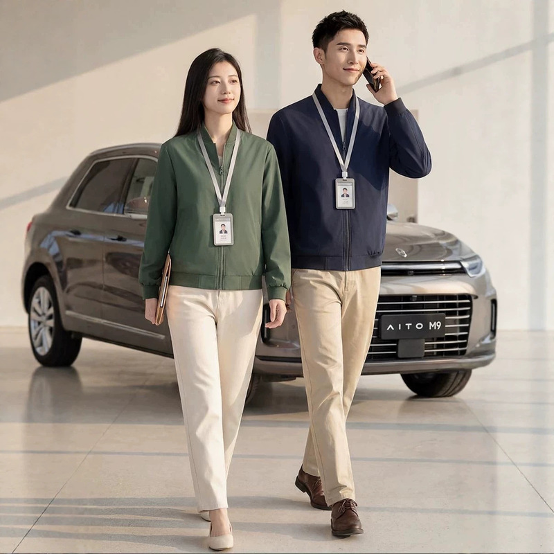 FMC-22F # Seven Wolves brand stand-up collar jacket, single-layer windbreaker, promotional shirt, cultural shirt, workwear FMC-22F # Seven Wolves brand stand-up collar jacket, single-layer windbreaker, promotional shirt, cultural shirt, workwear