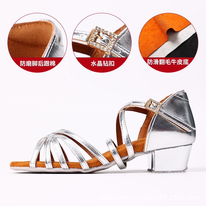 3.5cm heel (cross silver) / 24