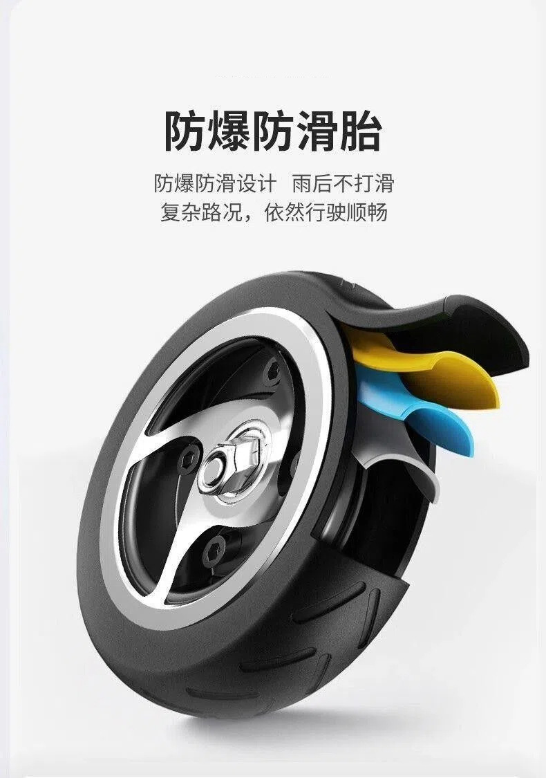 Elderly Mobility Scooter, Four-Wheeled Electric Scooter for Daily Use, with Cup Holder, Shock Absorption, Foldable Electric Scooter for the Elderly