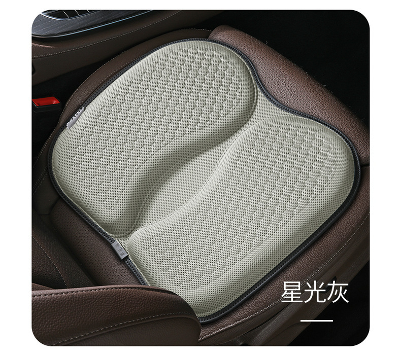Honeycomb Gel Car Seat Cushion Gel Summer Silicone Cooling Cushion Office Sedentary Breathable Chair Cushion Butt Cushion