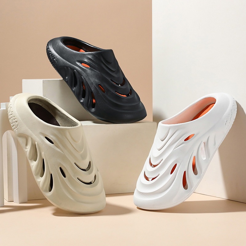 New Sports Style Men's Dual-Purpose Thick-Soled Outdoor Flip-Flops for Driving and Outdoor Use, Casual Men's Sandals Wholesale