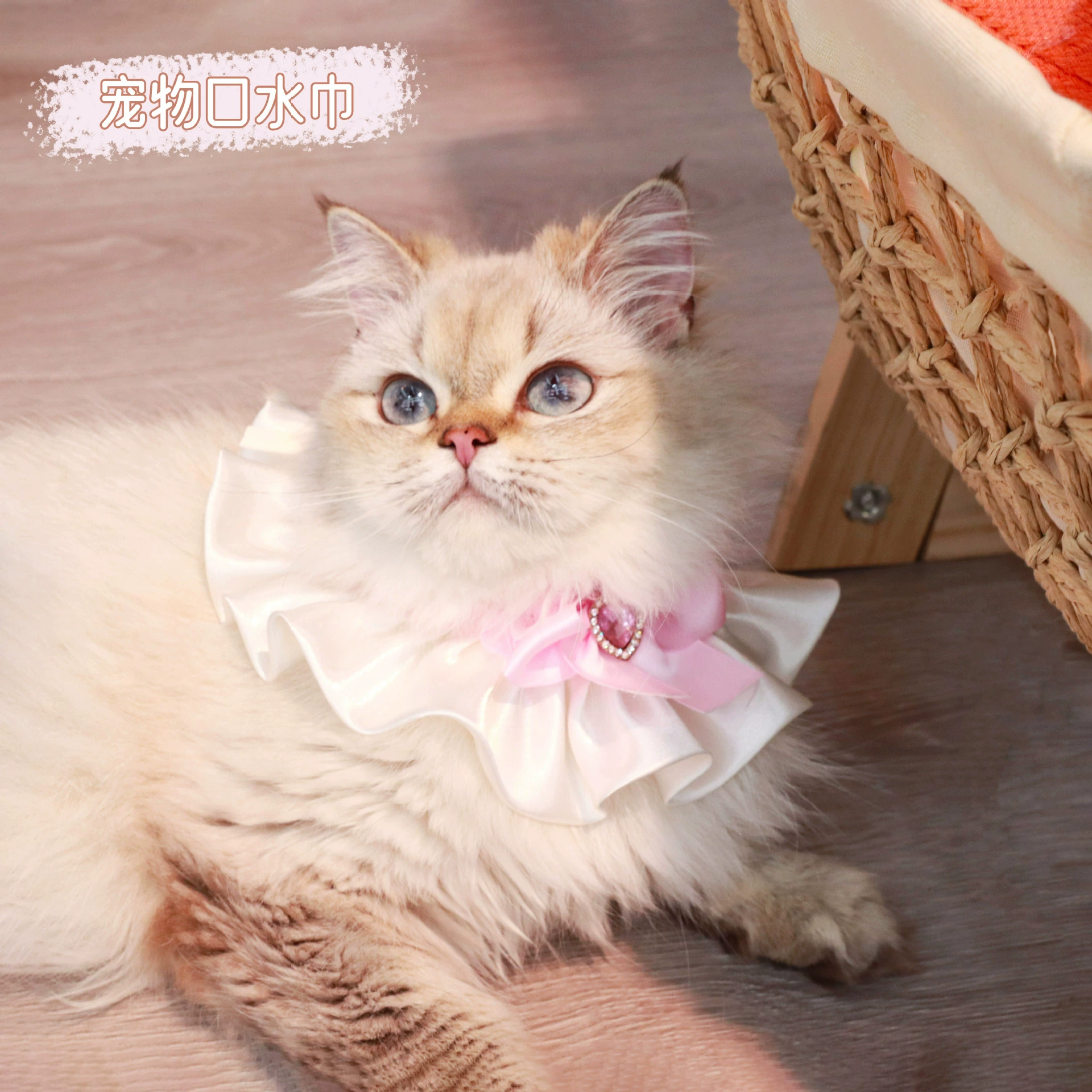 Нагрудник для питомца с бантом, ошейник для кошки с кружевным бантом, нагрудник-ошейник для котенка, шарф для питомца