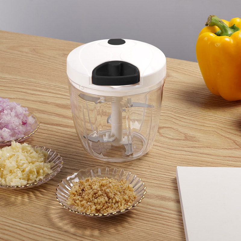 Customized Onion, Ginger, Garlic and Minced Meat Manual Garlic Puller Kitchen Multi-Functional Food Processor Mashed Potato Baby Food Supplement Machine