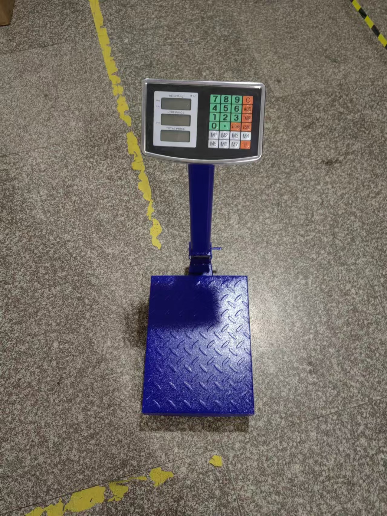 Báscula Digital de Plataforma Plegable TCS 100kg 300kg para Comercio