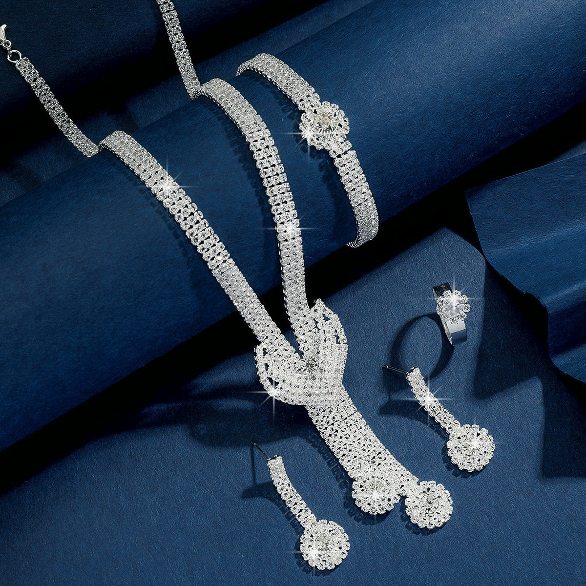Аксессуар для невесты, колье, комплект, AliExpress, европейский стиль, свадебные аксессуары
