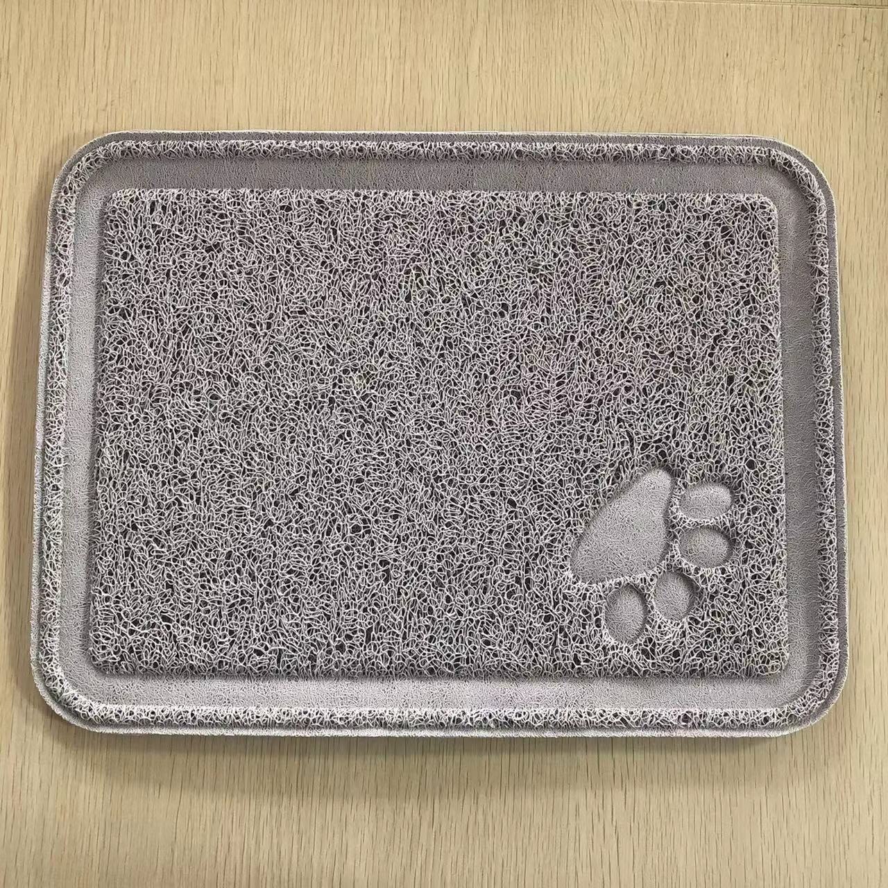 一件代发猫砂垫双层防猫砂带出防溅控砂垫落砂垫猫砂盆垫猫咪垫子