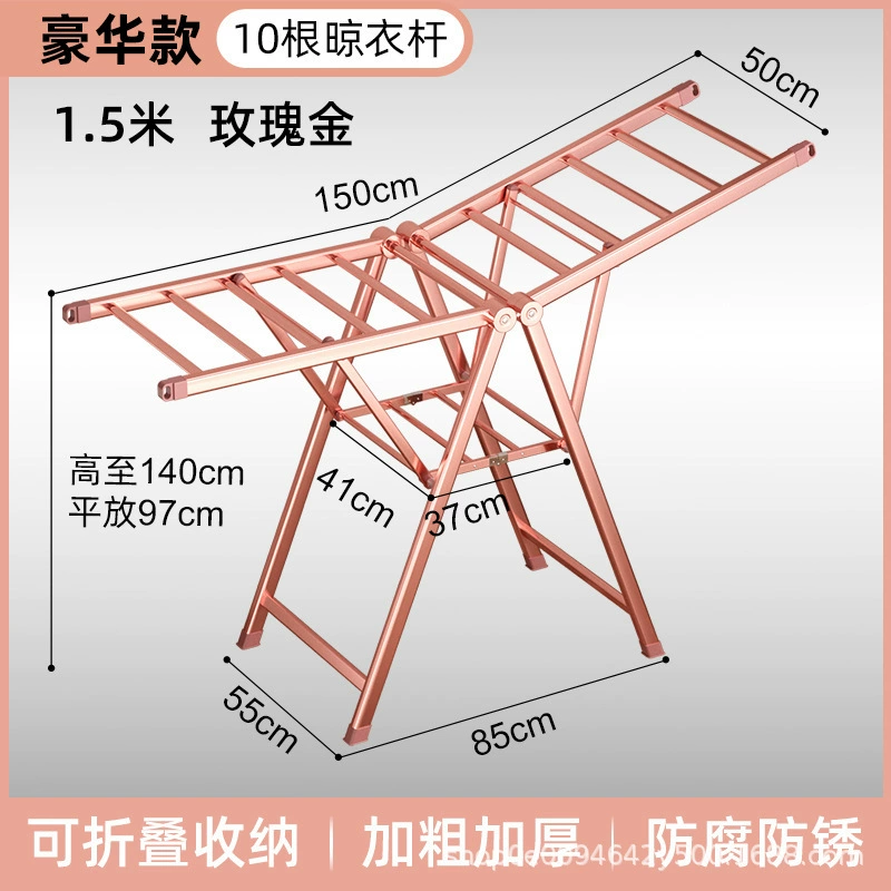 Drying rack for home use, metal hanger, duvet