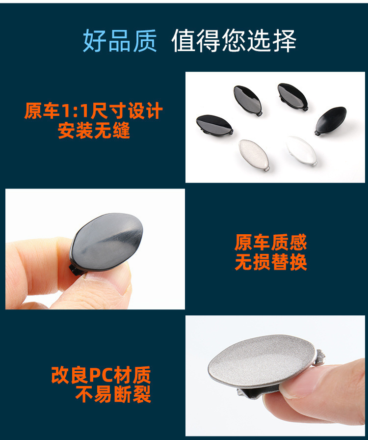 Applicable to BMW 2 Series 3 Series 4 Series Door Outer Handler Cover G20 G21 G26 U06 Outer Handler Keyhole Cover