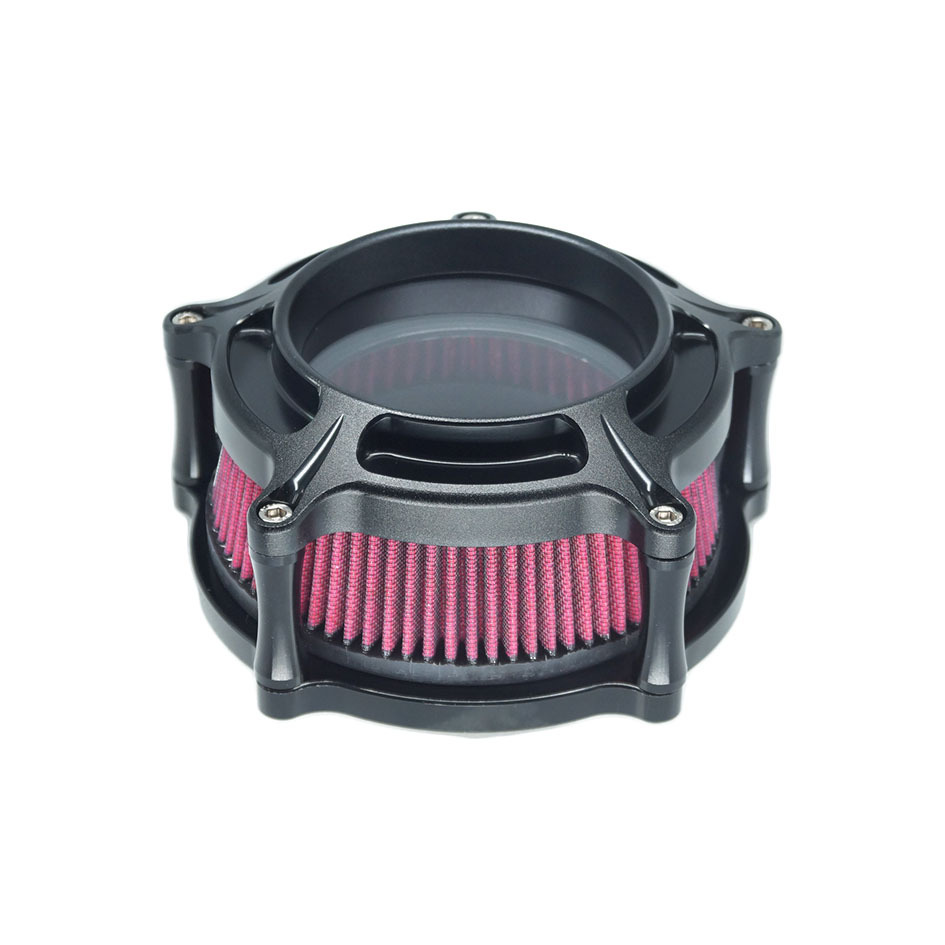 Harley Air Filter Full Car Modification Accessories CNC Aluminum 883 Soft Tail Dana Travel Transparent Air Filter