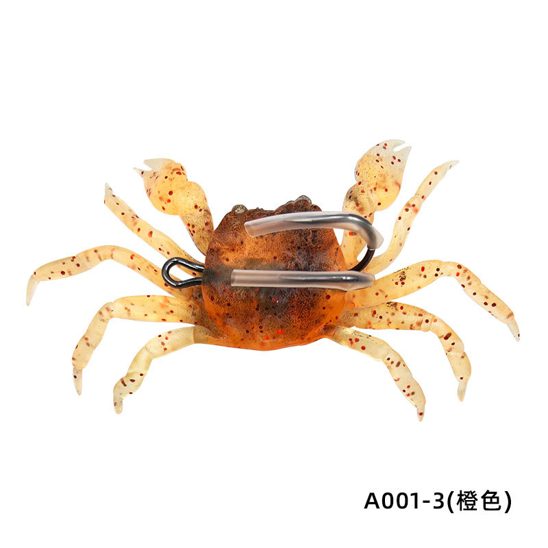 Shareshark luya cebo falso cebo biónico cebo suave 3D suave cangrejo cebo suave con gancho cebo falso biónico