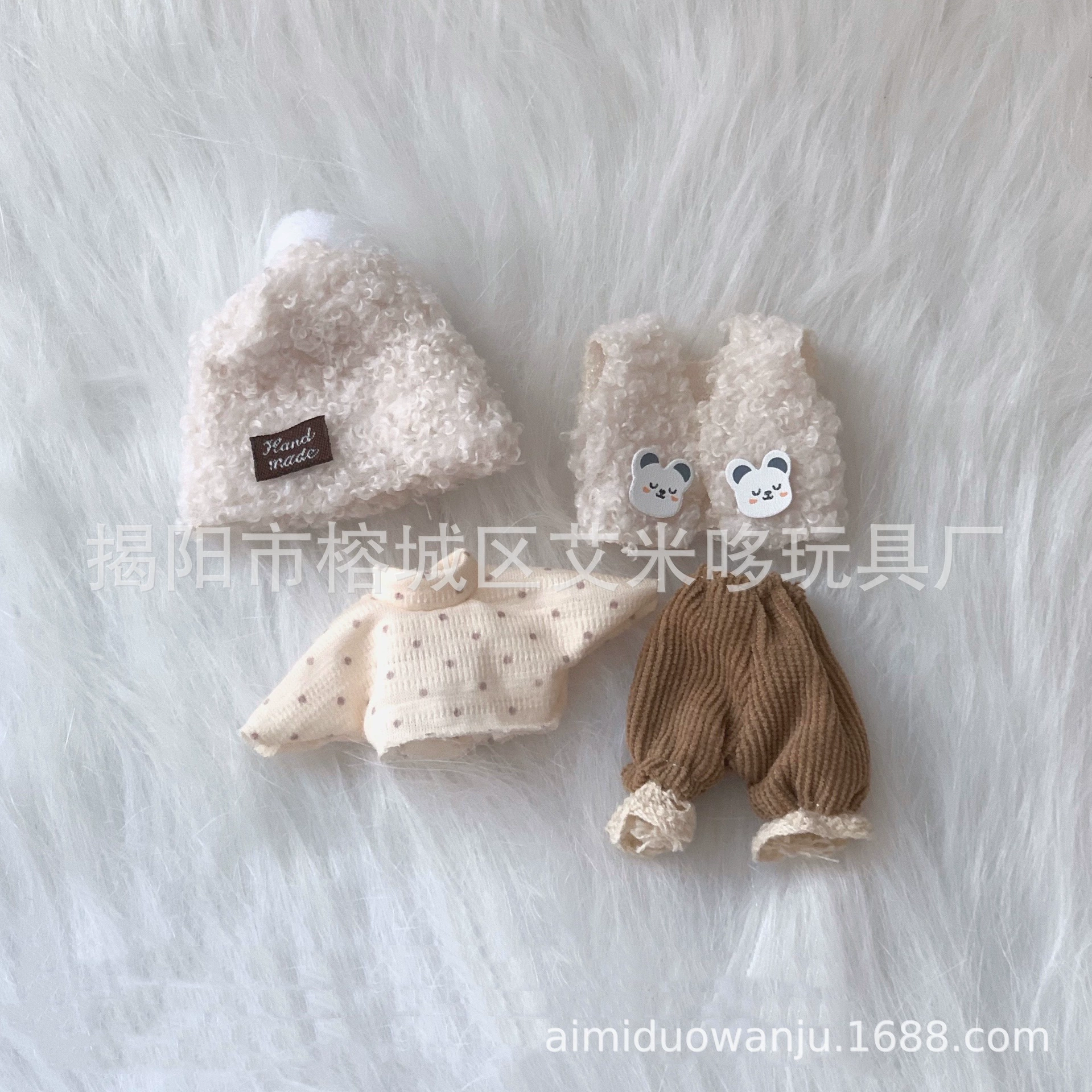 Комплект одежды для кукол 16 см, сделанные вручную наряды, assorted стили, только одежда