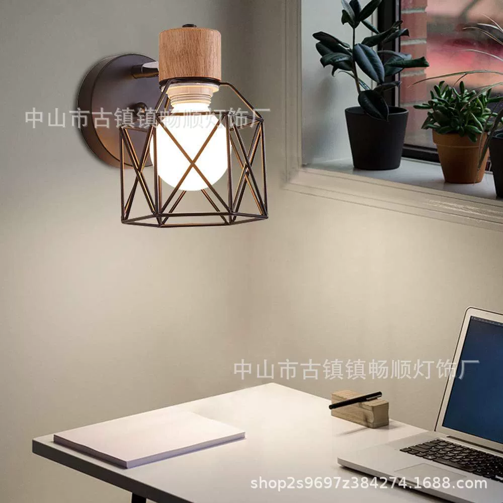 Ceiling light for corridor, modern and minimalistic table lamp for gazebo, wrought iron