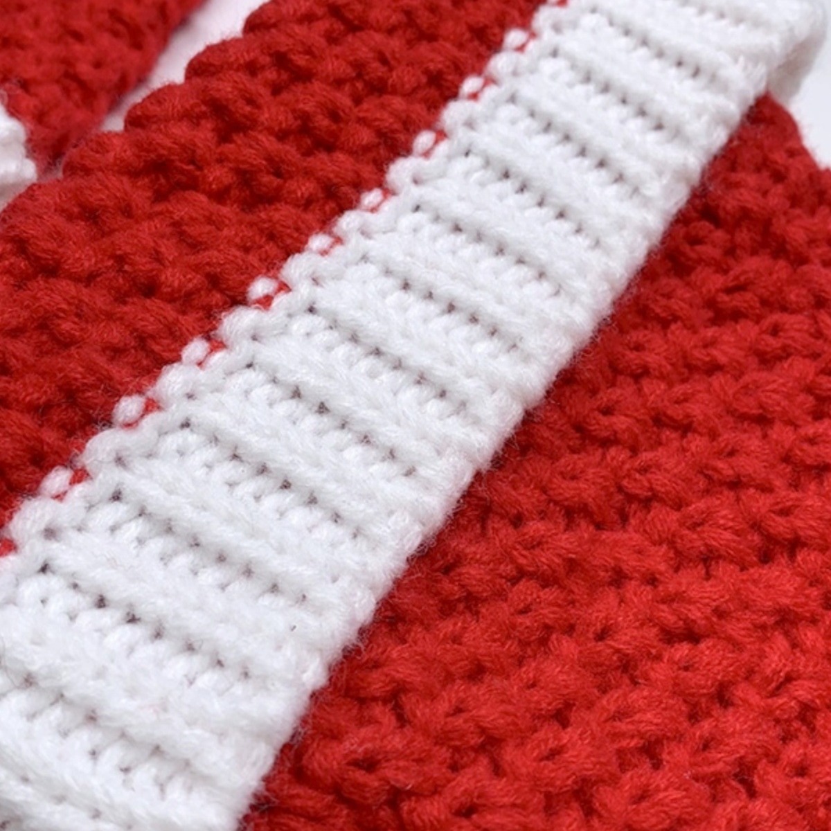 Cappello di NataleCappello di Babbo Natale in lana e cappello di velluto Cappello di Babbo Natale in lana rosso decorato Grande regalo di Natale regalo per bambini_voghion.com