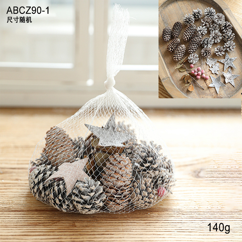 クリスマスシーン装飾用品天然松ぼっくりログ植物ドライフルーツドライ素材雰囲気装飾小道具ドライフラワー|undefined
