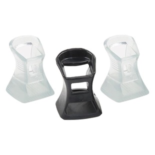 Heel cover high-heeled shoes with anti-slip anti-wear plug women's thin heel heel cover PVC