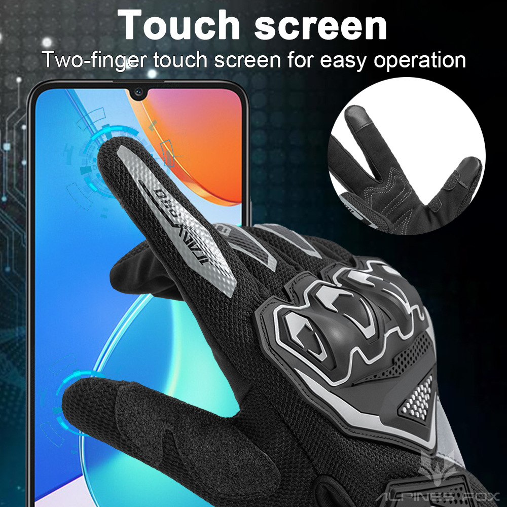 Men's breathable off-road gloves all-season, equipment, fall protection 4
