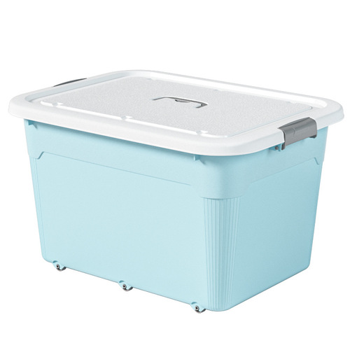 Plastic PP wholesale extra large clothing organizer storage box home car storage box transparent toy storage box