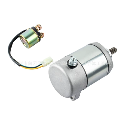 Starter motor suitable for Honda TRX350 FourTrax 00-06, starter relay (Motorcycle engine and accessories) - motor-relay-kit