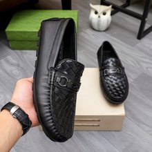 2025秋季时尚黑色头层牛皮休闲男皮鞋批发舒适又潮流瞬间提升气质