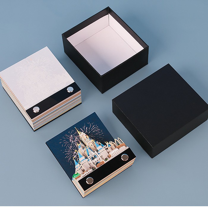 2025 Harport Stereo Notas Howoz Castle Modelo de talla de papel 3D TK Recuerdos diarios transfronterizos para niños y niñas