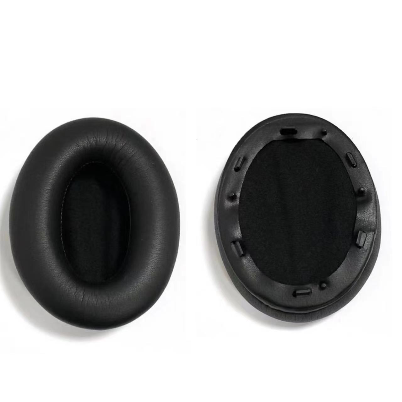 Almohadillas de proteína negras 1000XM3 [1 unidad con adhesivo/almohadilla de algodón de regalo]