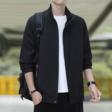 厂家直发  潮男士韩版修身休闲立领棒球服外套简约版夹克1688