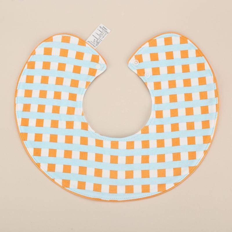 Babero Reversible Giratorio de 360 Grados para Bebés de Algodón Absorbente image 9