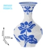 RNF6002 Lotus Blue and White Porcelain