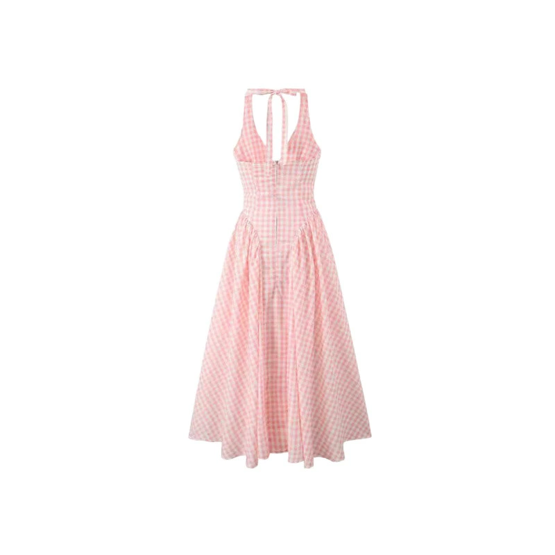 Длинное платье цвета фуксии, европейский стиль, AliExpress, импортное