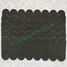 跨境定制批发1-5㎜厚彩色毛毡可裁剪背胶自粘不织布化纤毛毡布