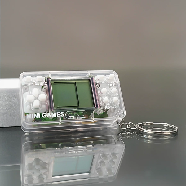 Small rectangular white game console