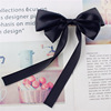 Fashionable black hair band, hairgrip with bow, hair accessory, South Korea, internet celebrity