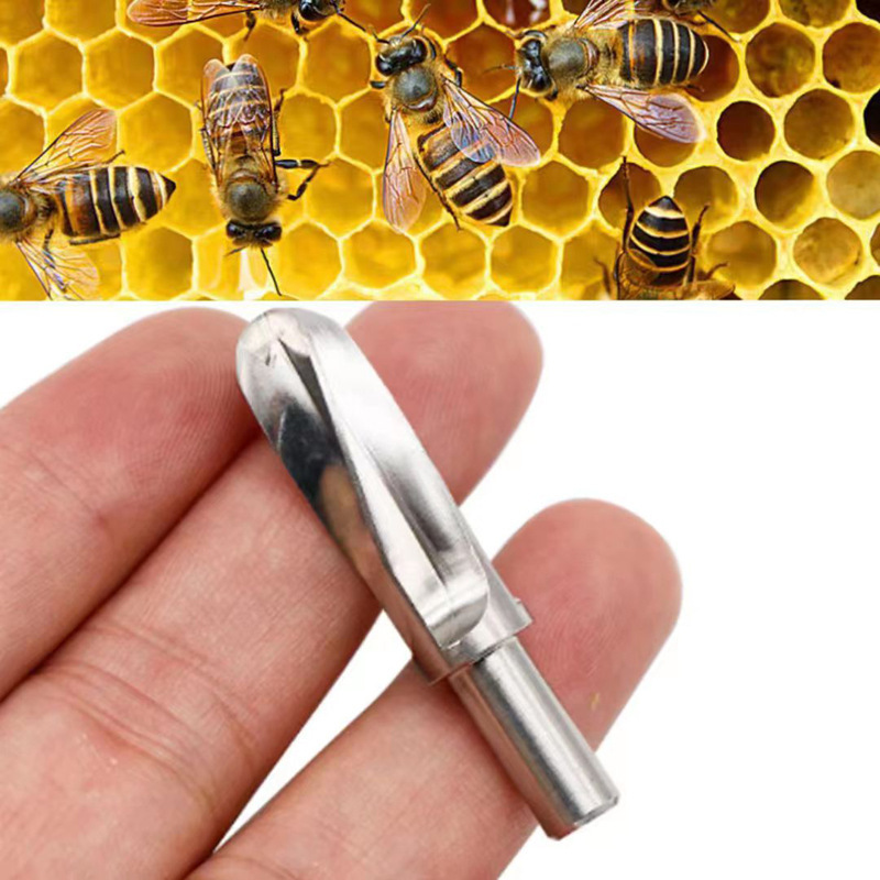 Beekeeping tools wax bowl pulp bowl rotator pulp stick cleaner royal jelly wax bowl stainless steel cleaning head Beekeeping tools wax bowl pulp bowl rotator pulp stick cleaner royal jelly wax bowl stainless steel cleaning head