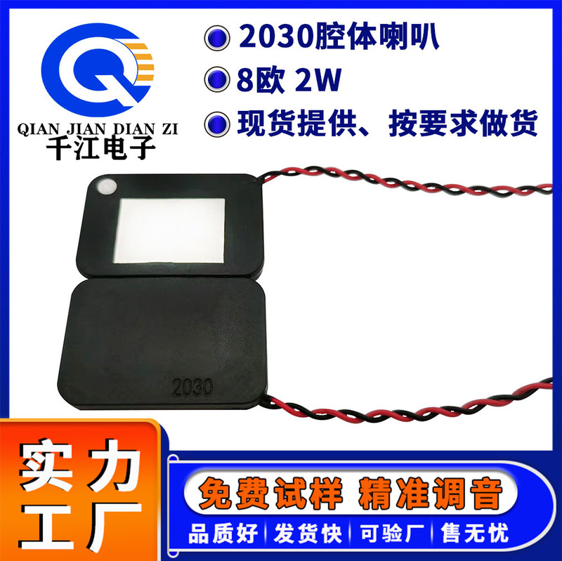 Supply of 3020 Side-Emitting Cavity Speaker 8 Ohm 2W Voice Player 2030 Speaker