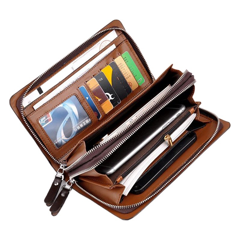 Handbags Men's Clutch Men's Bags Fashionable Korean Style Clip Bags Fashion Foreign Trade Portable Simple Fashion Travel