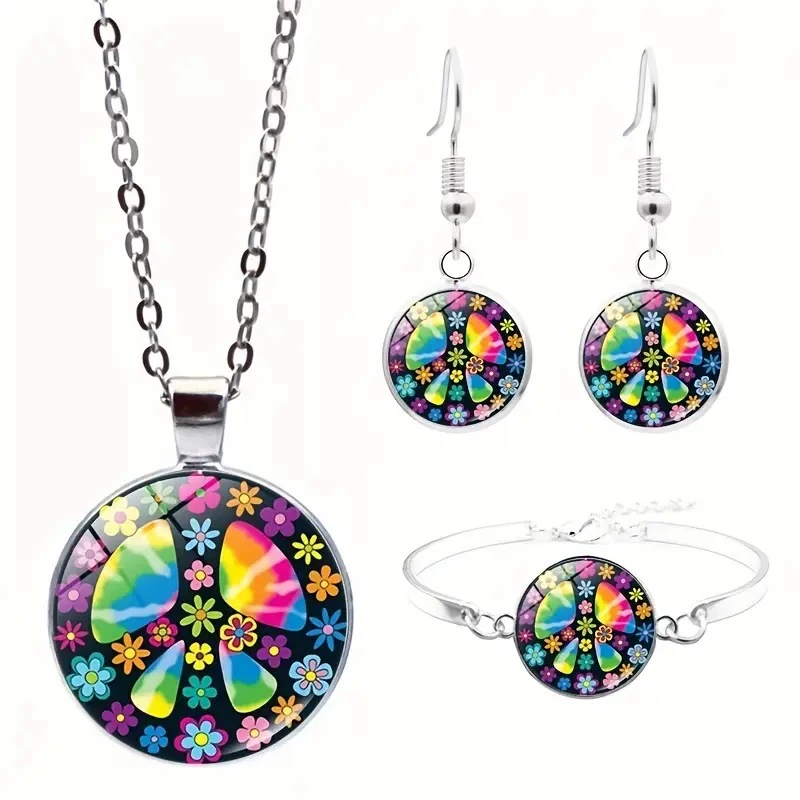 Под necklace, цепь, набор, стильное серебряное браслет, украшение, европейский стиль, набор из 3 шт.