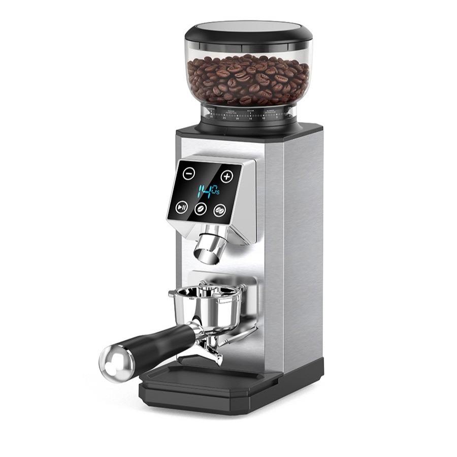 Cross-border touch screen electric grinder cone grinder stainless…