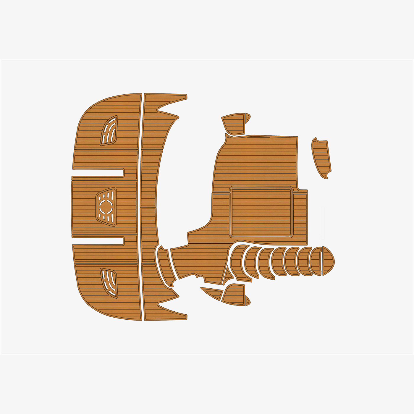 2010-2015 Meridian 541   Faux EVA teak Marine Foam mat Floor