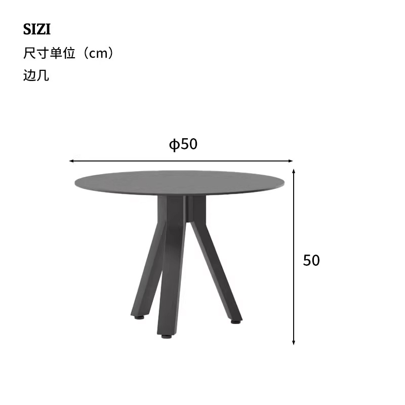 Mesa de café redonda