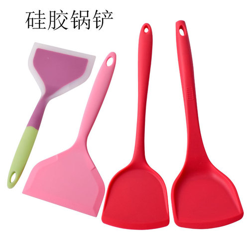 All-in-one non-stick silicone spatula Tamagoyaki spatula pan frying spatula cooking Chinese spatula non-stick kitchen utensils