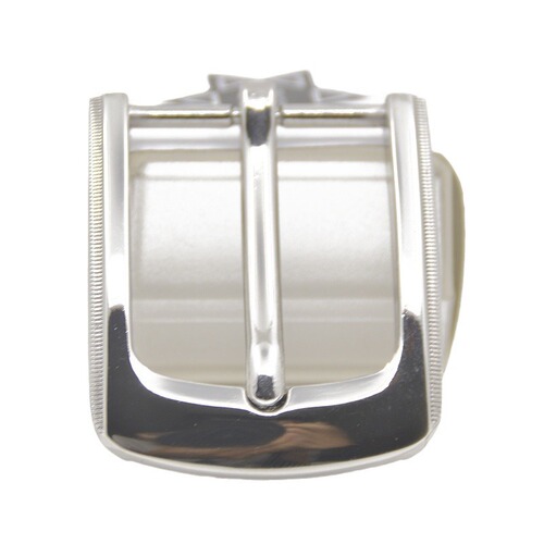 Unisex zinc alloy pin buckle manufacturer wholesale direct sales smooth and durable genuine leather belt buckle trousers belt buckle