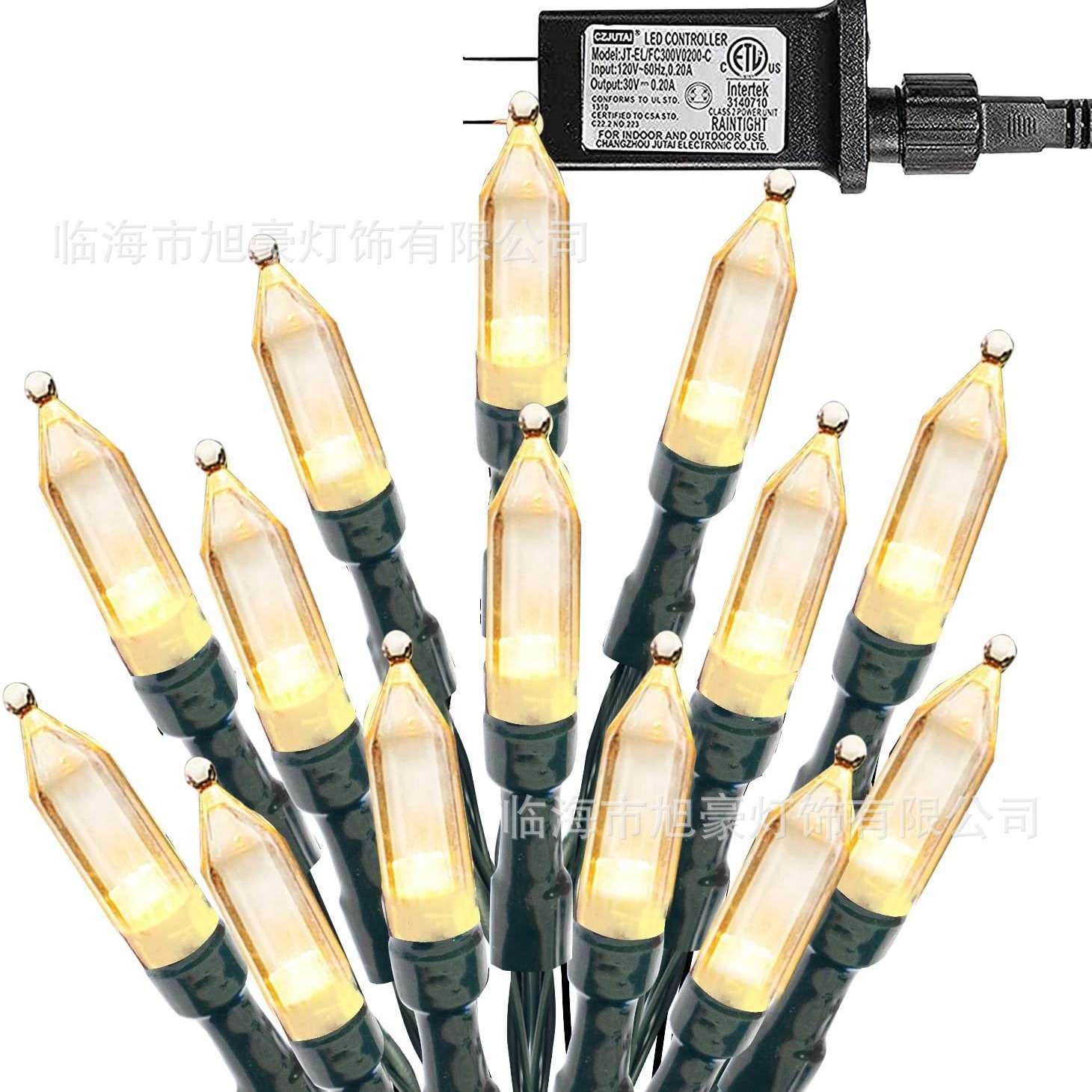 Comercio electrónico transfronterizo luces LED de cadena de luces de Navidad luces de colores luces de cadena de estrellas luces de cortina de vacaciones luces solares