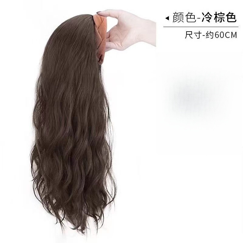 Peluca, peluca, peluca de pelo largo, peluca de pelo largo, parte superior del cráneo, parte superior de la cabeza, peluquería de pelo largo, peluca de pelo recto simulada. image 10