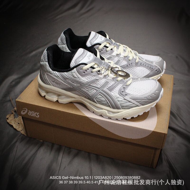 莆田纯原亚瑟GEL-NIMBUS 10.1复古先锋跑步鞋减震防滑耐磨休闲鞋|undefined