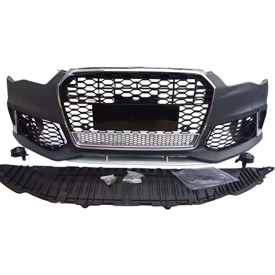 12-15 models suitable for Audi A6L, modified and upgraded with RS6-style front bumper, front grille, and full body kit