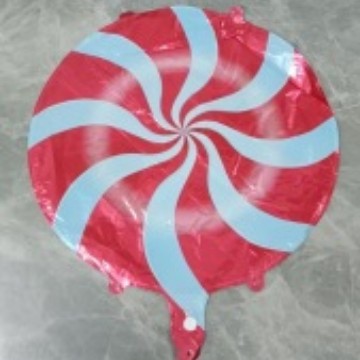 18 pulgadas dulces molino de viento globo de película de aluminio fiestas de cumpleaños de niños molino de viento diseño de globo al por mayor
