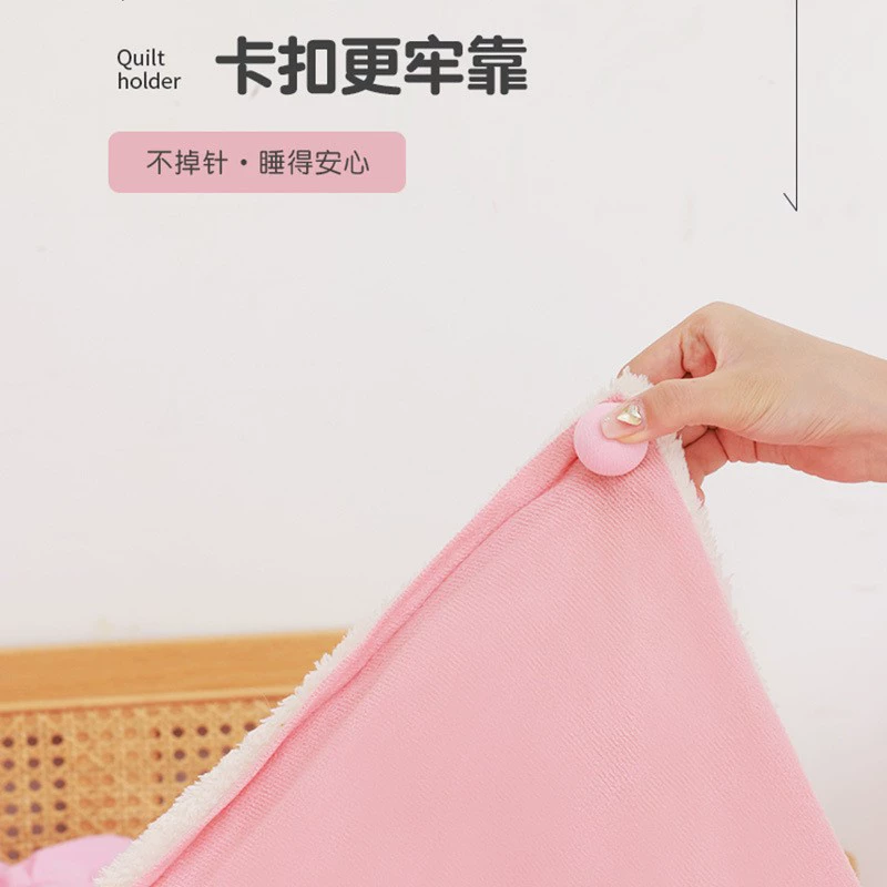 Non-slip sheet, duvet cover, invisible protective corner covers, clips included