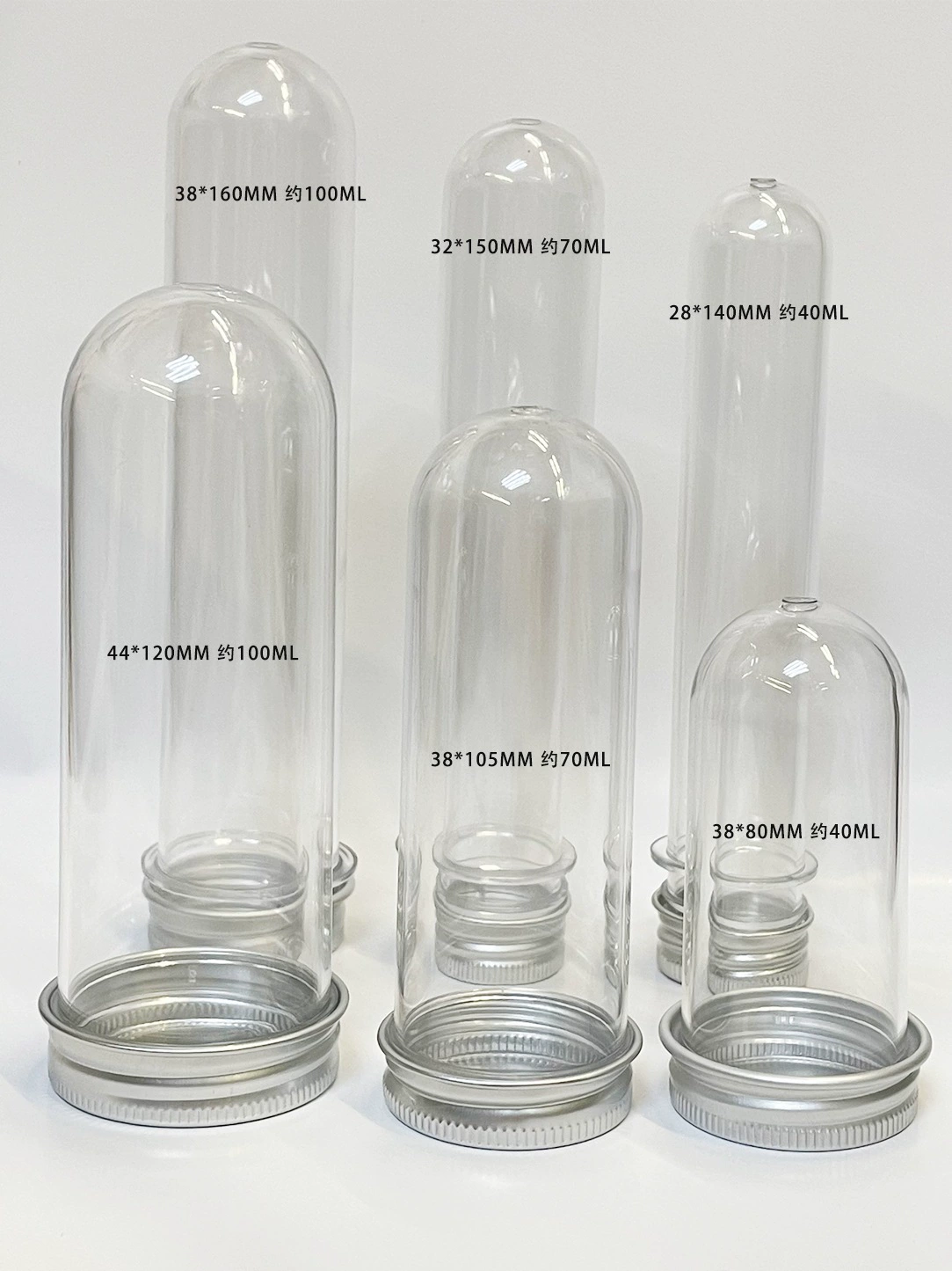 Пробирка, пластиковая трубка, бутылка для эмбриона, ПЭТ, прозрачная упаковка, разные зерна, чай, рыбная наживка, мелкие предметы, косметика, пластиковая бутылка, отличная