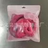 Hairband + headband rose red